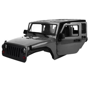  SCX10 RC Araba için 313mm Dingil Mesafesi için Jeep Vücut Kabuk Tırmanma Off-Road Uzaktan Kumanda Araç Aksesuarları Modeli Parçaları