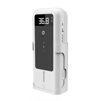  Sıvı sabunluk TS-BS900 ile 11 dilde Ön ayak ve avuç içi termometresi
