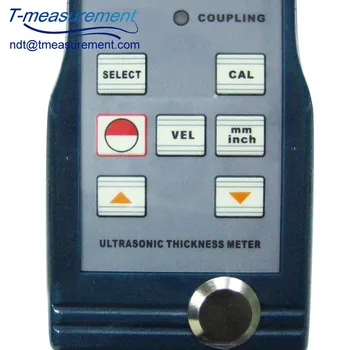  TM 8811 Taşınabilir Dijital Ultrasonik duvar kalınlık ölçer, Genişlik Ölçüm Cihazları, test çeliği, dökme demir, alüminyum vb.