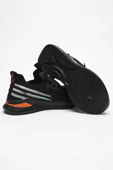  TONNY SİYAH erkek Siyah Sneaker Casual Sneakers Koşu Yürüyüş Trekking Ayakkabı Giyim Moda Ürünleri
