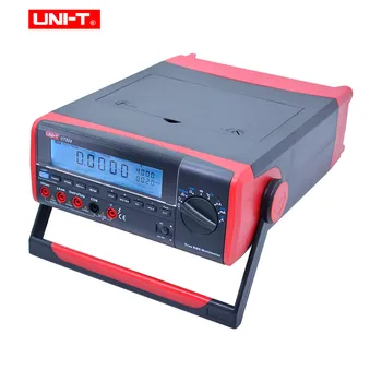  True RMS Tezgah Tipi Dijital Multimetre UNI-T UT804 DMM HZ Sıcaklık Test Kapasitör 40000 Sayımlar w/Veri Kaydı USB RS232
