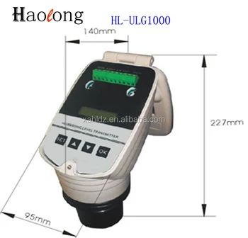 ULG1000 10 metre Entegre ultrasonik su deposu seviye sensörü / verici