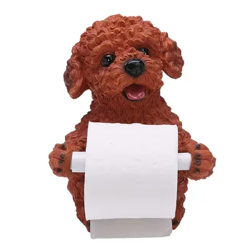  Yaratıcı Mutfak Dikey Rulo Tutucu Sevimli Köpek Domuz Banyo Rulo Tutucu rulo kağıt havlu tutucu Tuvalet Ayı Yavrusu Tuvalet Kağıdı R2051