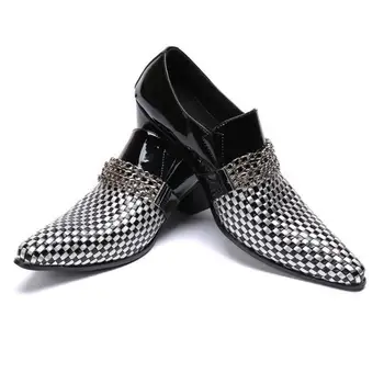  Yaz Yeni Hit Renk Dikiş Kişiselleştirilmiş Erkek Ayakkabı İngiliz Tarzı Iş Ziyafet Resmi Sivri Deri