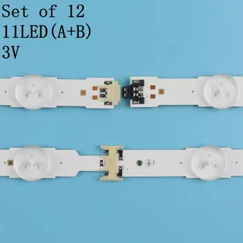 Yeni kiti 12 pcs LED arka şerit için Samsung UE48JU6060 V5DU-480DCA-R1 V5DU-480DCB-R1 BN96-34793A BN96-34794A UE48JU6400K