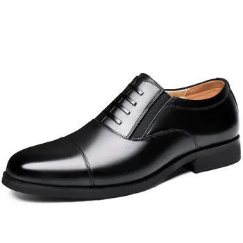  Yeni Moda Iş Elbise Erkek Ayakkabı Klasik Patent Deri Erkek Takım Elbise Ayakkabı Iş Yumuşak Sivri Burun Adam Zapatos De Vestir