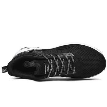  Yeni Yastıklama EVA koşu ayakkabıları Erkekler İçin Sneakers Nefes Örgü spor ayakkabılar yürüyüş ayakkabısı