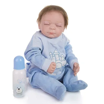  Yenidoğan bebek bebek oyuncak yeni Silikon Vinil reborn Bebekler 50 cm Uyku Reborn Bebek Bebek Gerçekçi Bebekler Kız Oyuncaklar Çocuk hediye