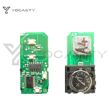  YOCASTY 2 Düğmeler ID71 Çip PCB 0140 Lexus Için Akıllı Anahtar Anahtarsız Gitmek Giriş Yerine Hakiki Anahtar Değiştirme 433.92 MHz