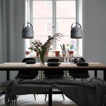  Çimento kolye ışıkları Nordic Led asılı lamba Modern asmak lamba armatür oturma odası mutfak ev dekor aydınlatma armatürleri