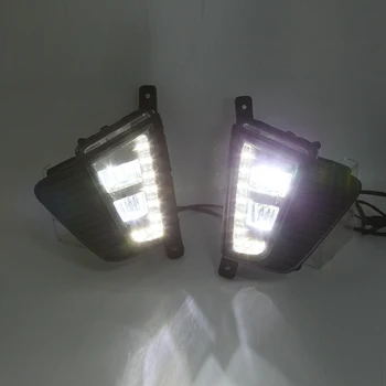  Ön gündüz çalışan ışık sis lambası ışık Hyundai IX25-2016 aksesuarları için