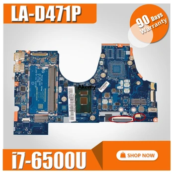  Ücretsiz kargo Yüksek kalite FRU:5B20L47333 Için Lenovo 710-15ISK Laptop Anakart BIUY2_Y3 LA-D471P SR2EZ I7-6500U DDR4 Test